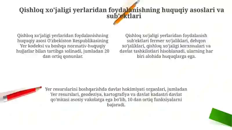 Yer boshqaruvining asoslari va uning yechimlari 4