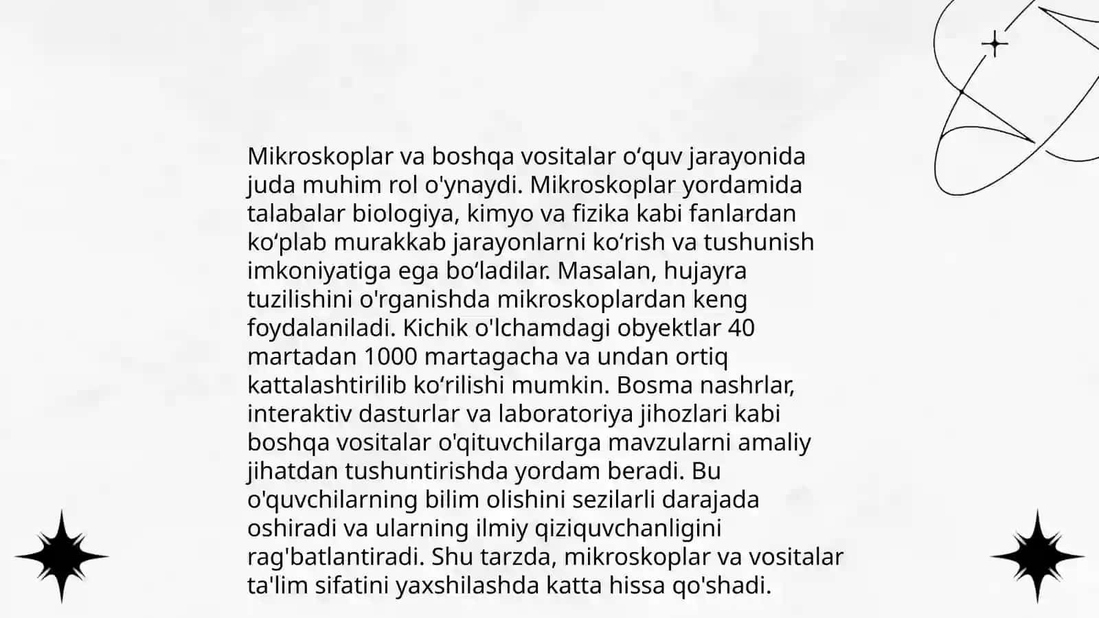 Biologiya oʻquv xonasini jihozlash va uning ta’lim-tarbiya jarayonida tutgan oʻrni 4