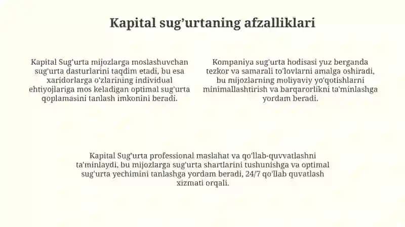 Kapital Sug'urta 4