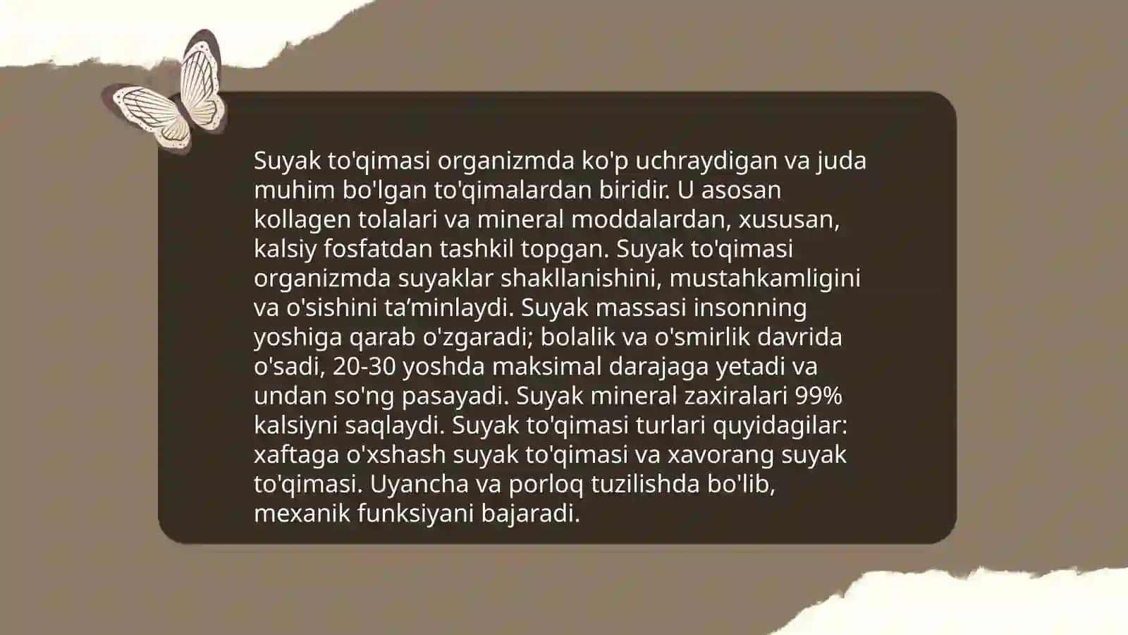 Anatomiya suyaklarning tuzilishi 4