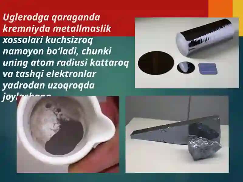 Kremniyning xossalari 4