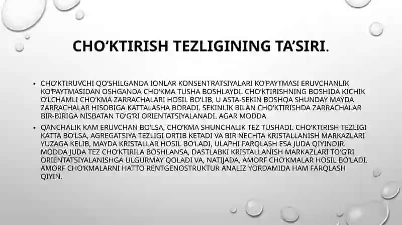 AMORF VA KRISTALL CHO`KMALAR 4