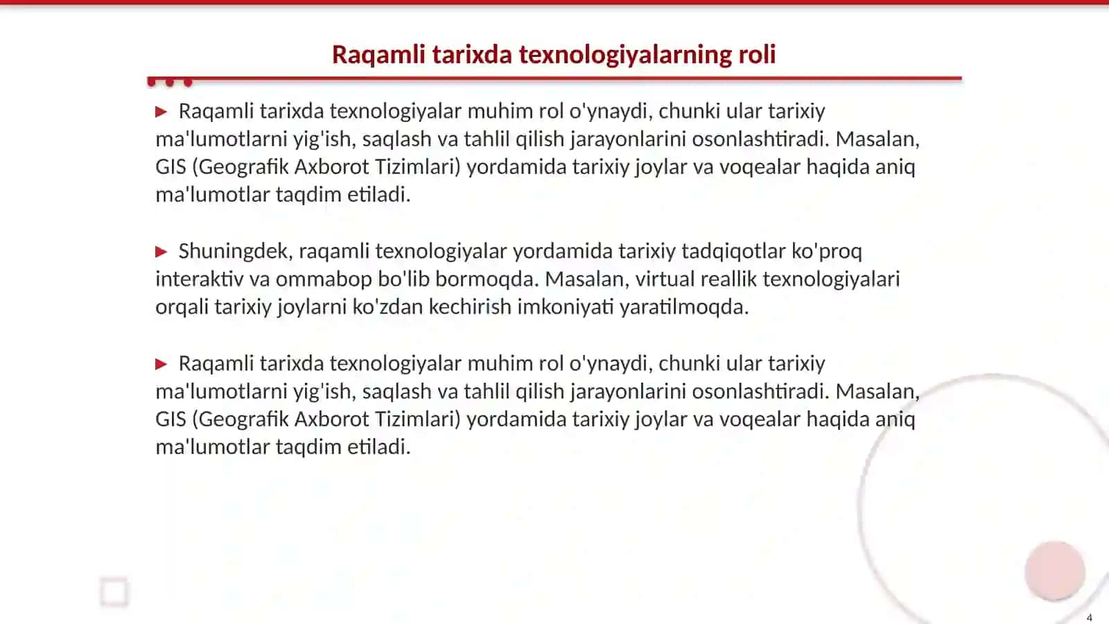Raqamli tarix faninig shakllanishi va taraqqiyoti 4