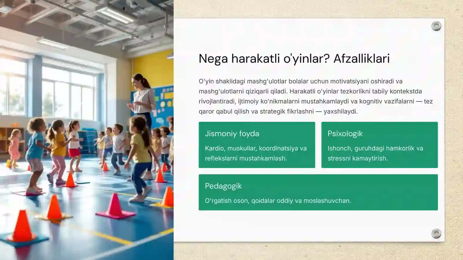 Tezkorlikni rivojlantiruvchi harakatli o'yinlar 4