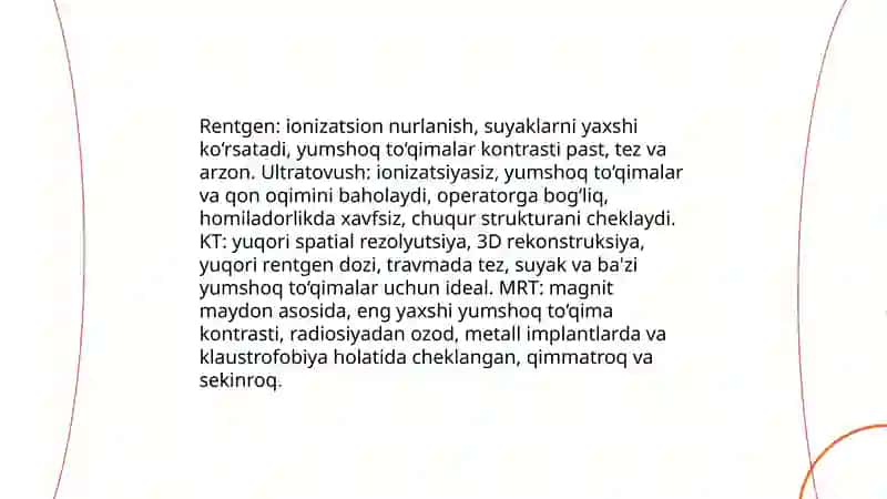 Radiologiya zamonaviy tibbiyotda 4