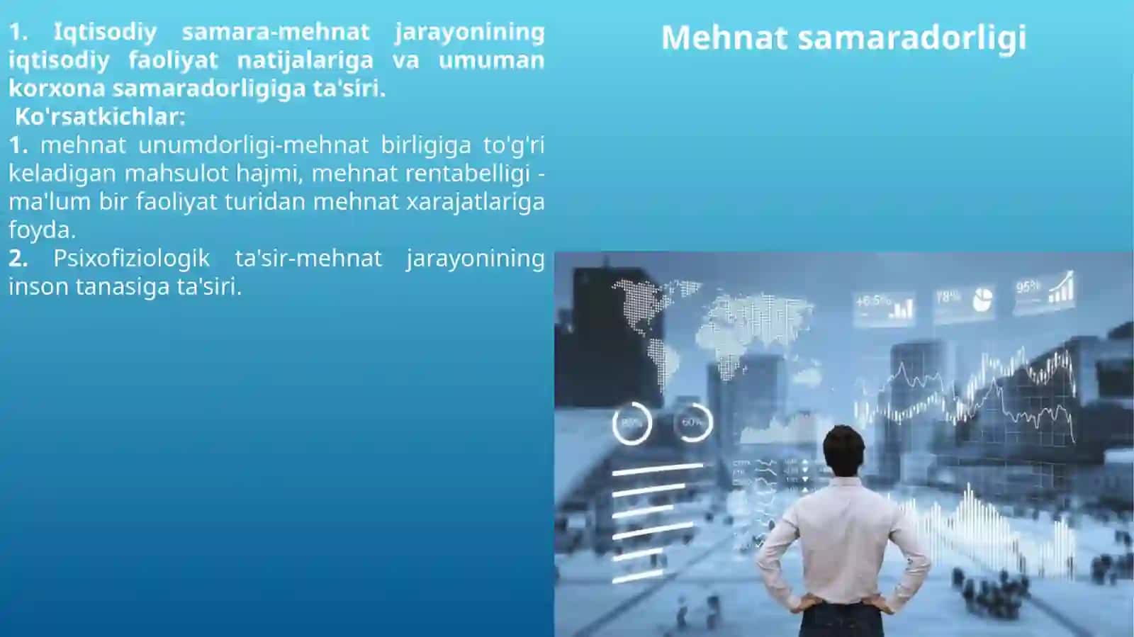 Mehnat samaradorligi ko'rsatkichlari 4