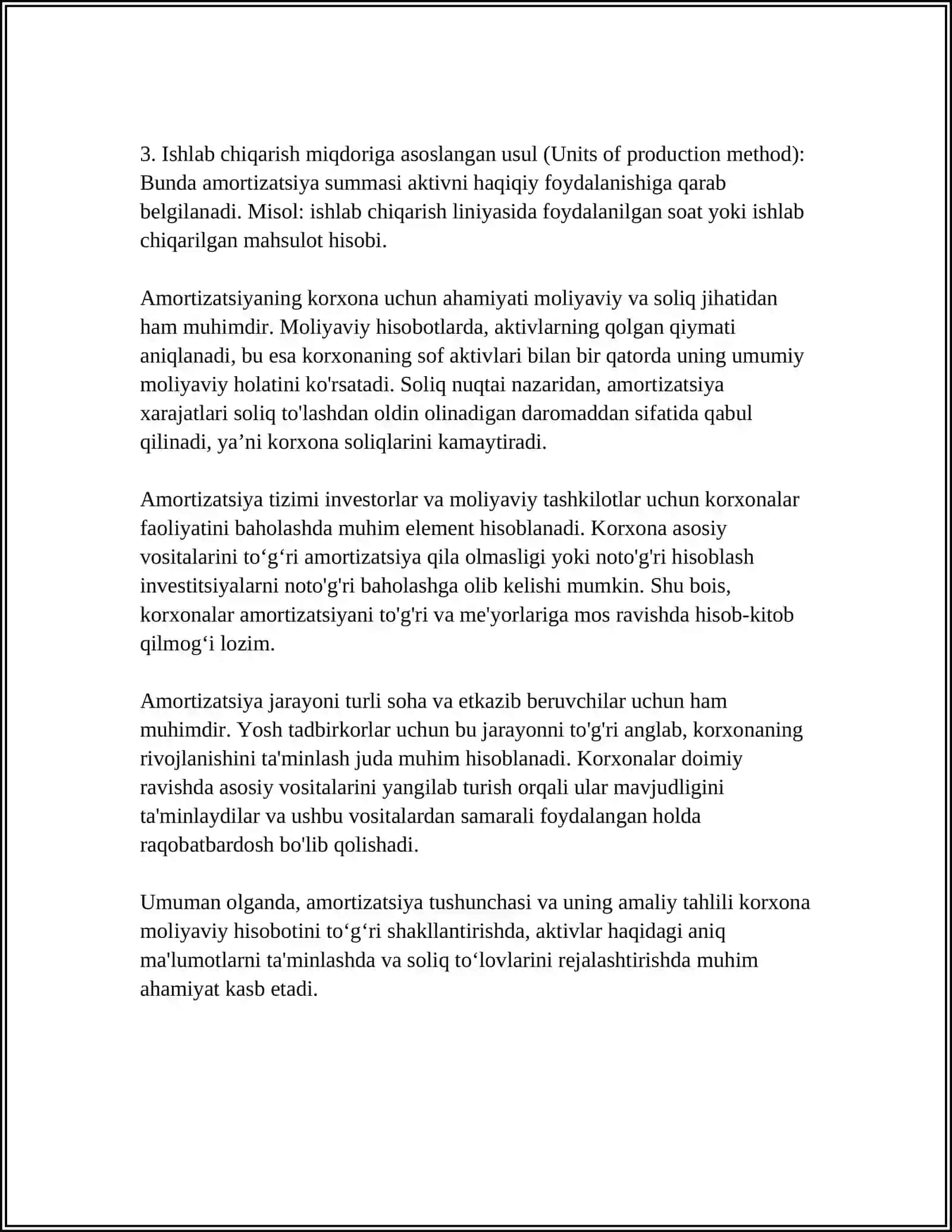 AMORTIZATSIYA TUSHUNCHASI VA AHAMIYATI 4