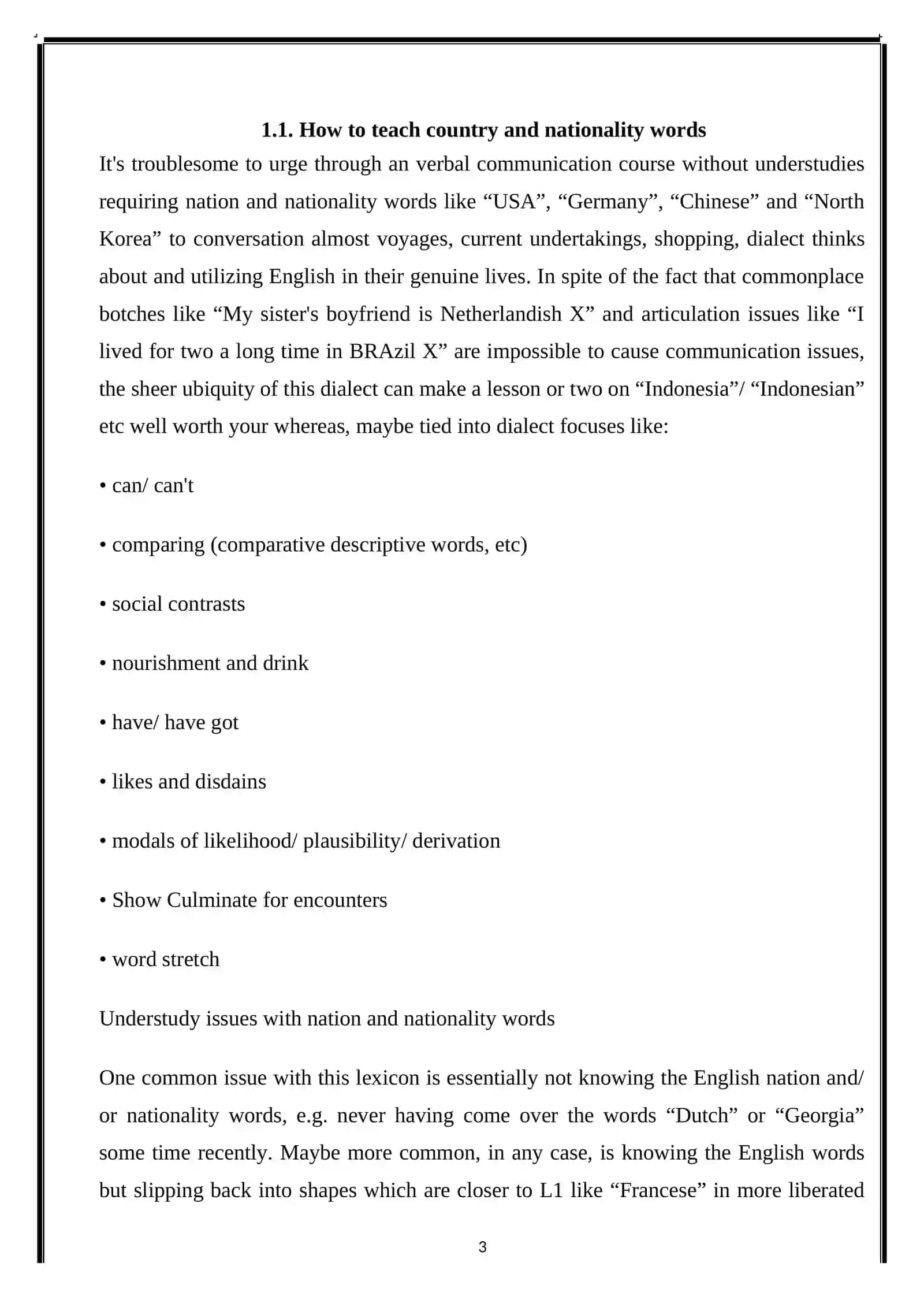 Teaching vocabulary on the topic countries 4