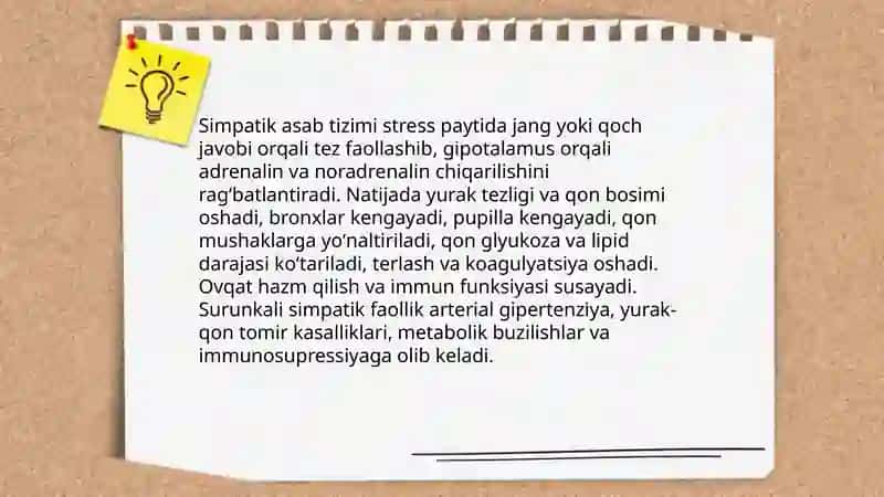 Stressning taʼrifi va turlari (akut va xronik) 4
