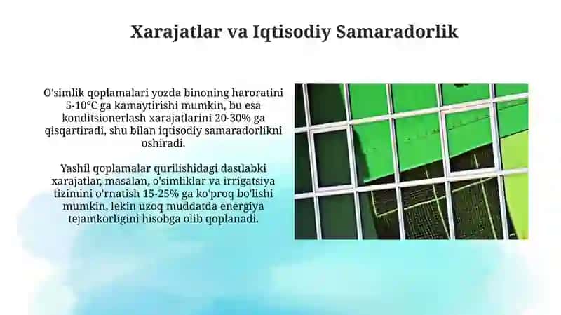 Yashil fasadlar tizimini loyihalash texnologiyasi 4