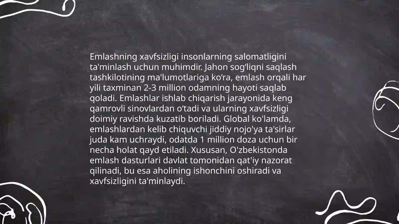 Xavfsiz imunizatsiya vaqtida profilaktik emlash vaqtida muloqot 4