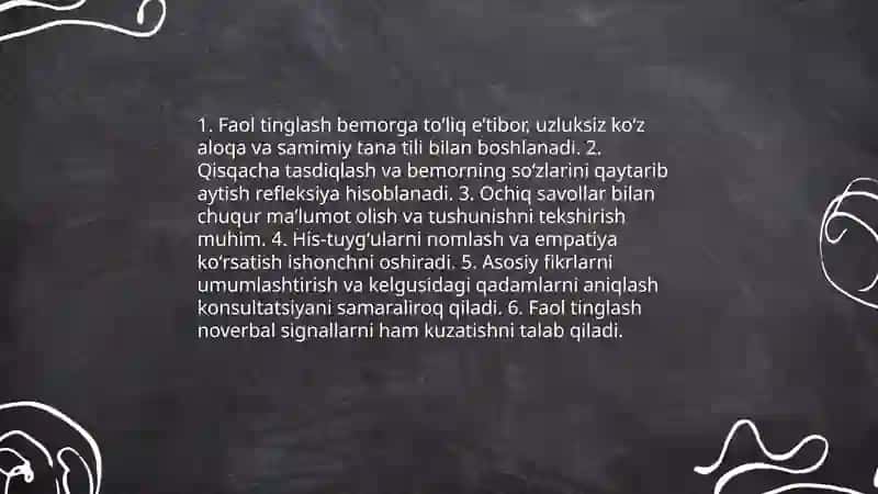 Verbal va Noverbal Muloqat Ko'nikmalari 4