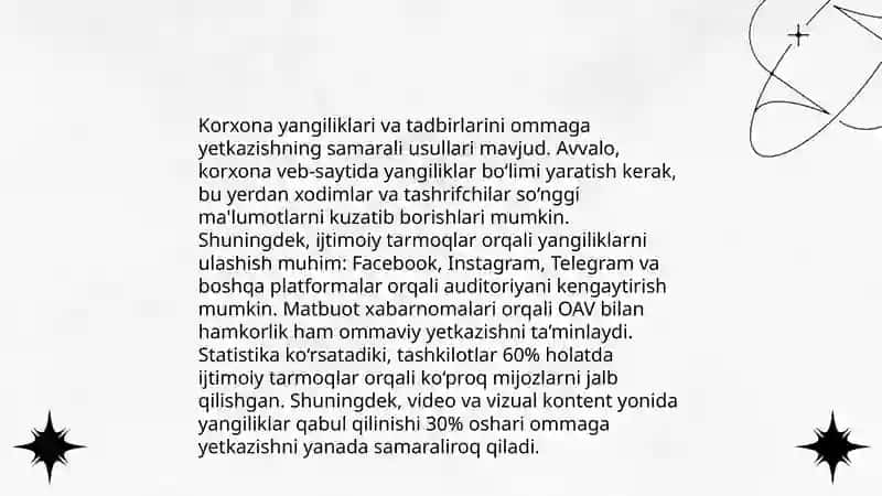 Yangilik va relezlarning ahamiyati va vazifasi 4