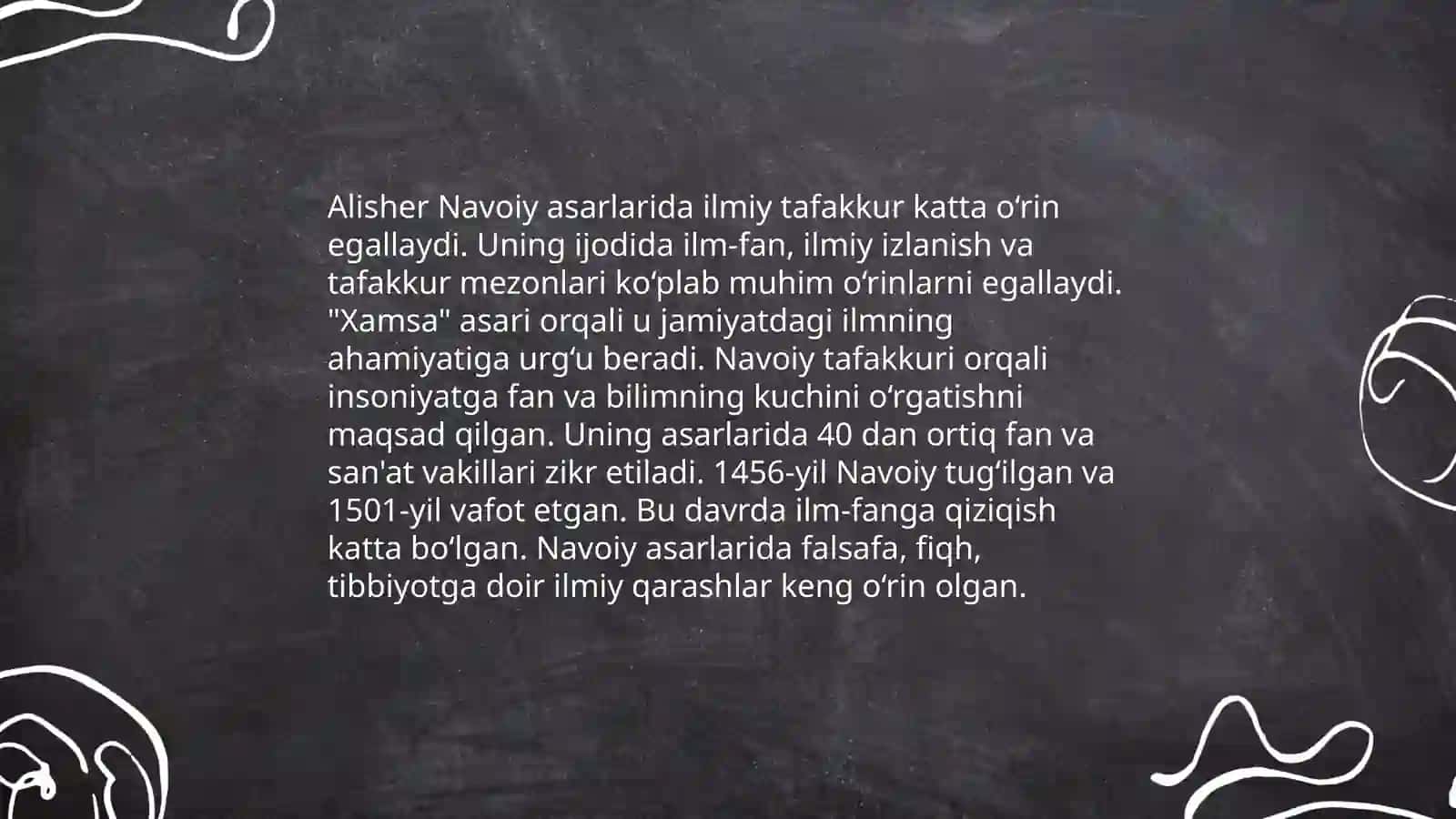 Alisher Navoiyning ilmiy nasriy asarlari 4