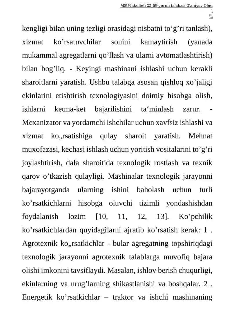 Xorijiy firma qishloq xo'jaligi texnikalarining afzalligi va kamchiligi 4