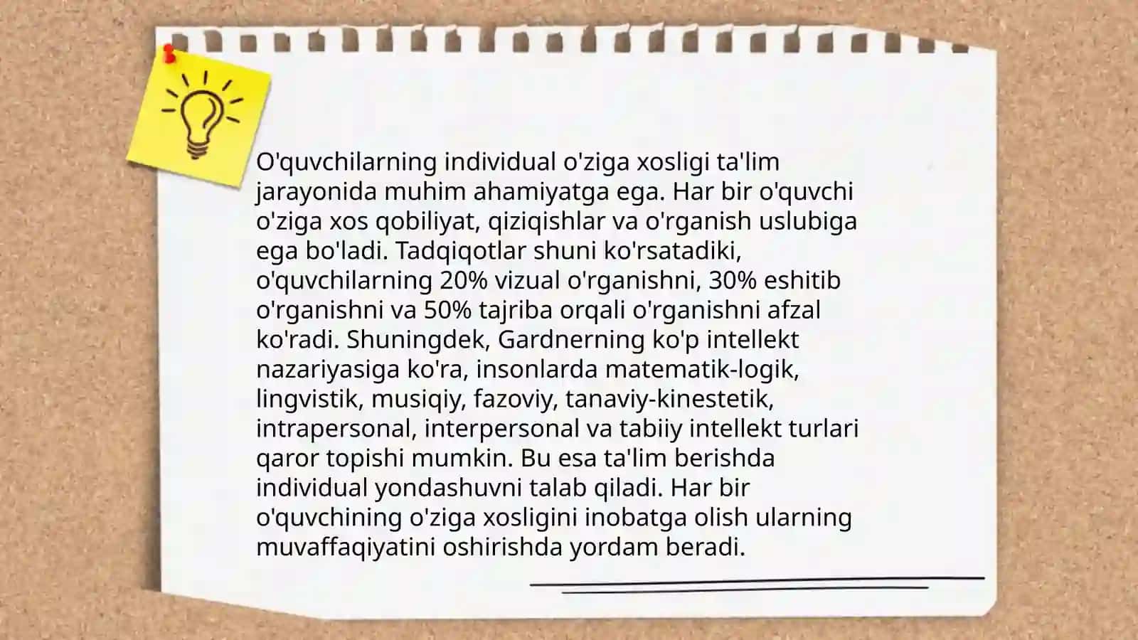 Pedagogik ziddiyatlarni keltirib chiqaruvchi omilar 4