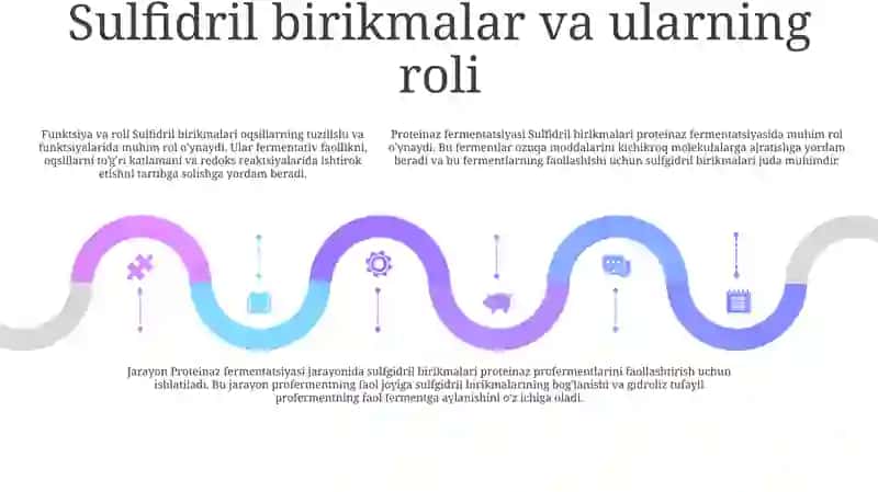 Proteinaza Fermentining Sulfogidril Birikmalar Yordamida Aktivlanishi 4