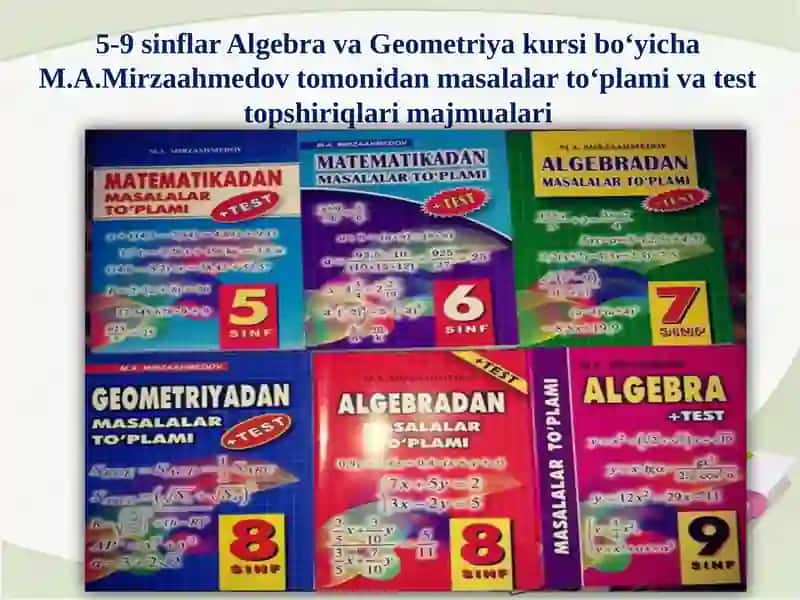 IXTISOSLASHTIRILGAN MAKTAB VA IXTISOSLASHTIRILGAN SINFLARDA MATEMATIKA FANINI O‘QITISH BO‘YICHA TAKLIF VA TAVSIYALAR. 4