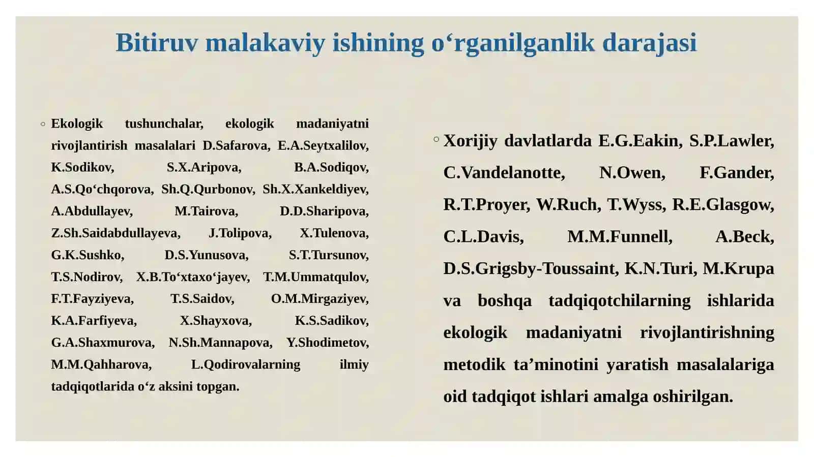 Boshlangʻich taʼlim tabiiy fanlar darslarida ekologik tushunchalarni shakllantirish 4
