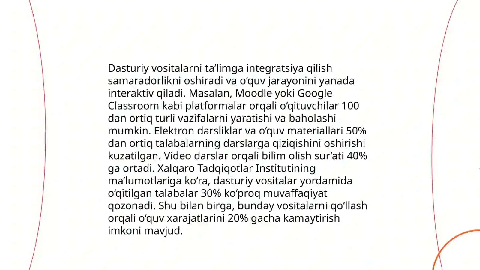 Pedagogik dasturiy vositalar bjyicha tezis yoki maqolalar chiqarish 4