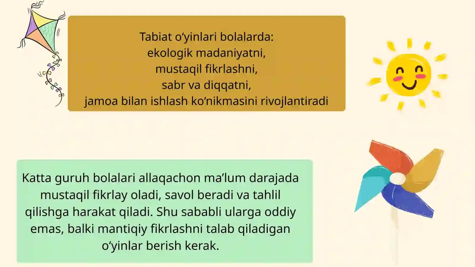 Tabiat bilan tanishtirish metodikasi 4