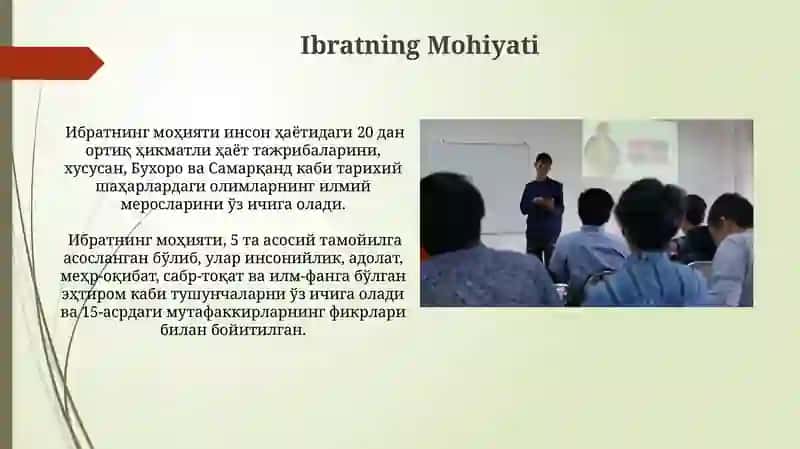 Ibratli Voqealar 4