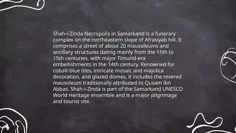 Historical and tourist places of Uzbekistan 4