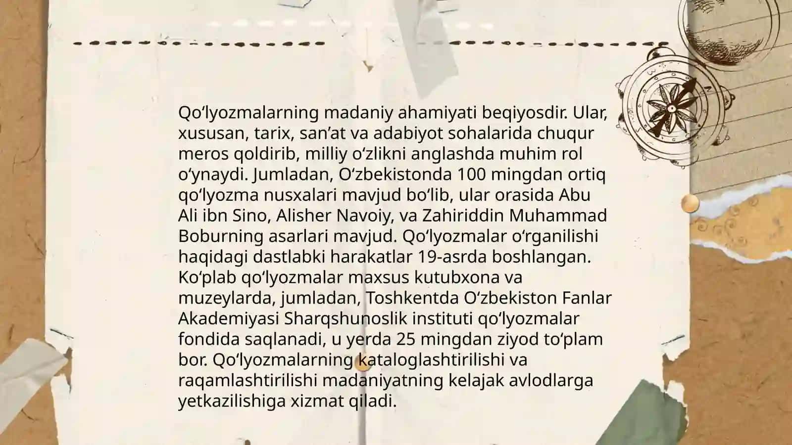 Qòlyozmalarning jahon bòylab tarqalish sabablari 4