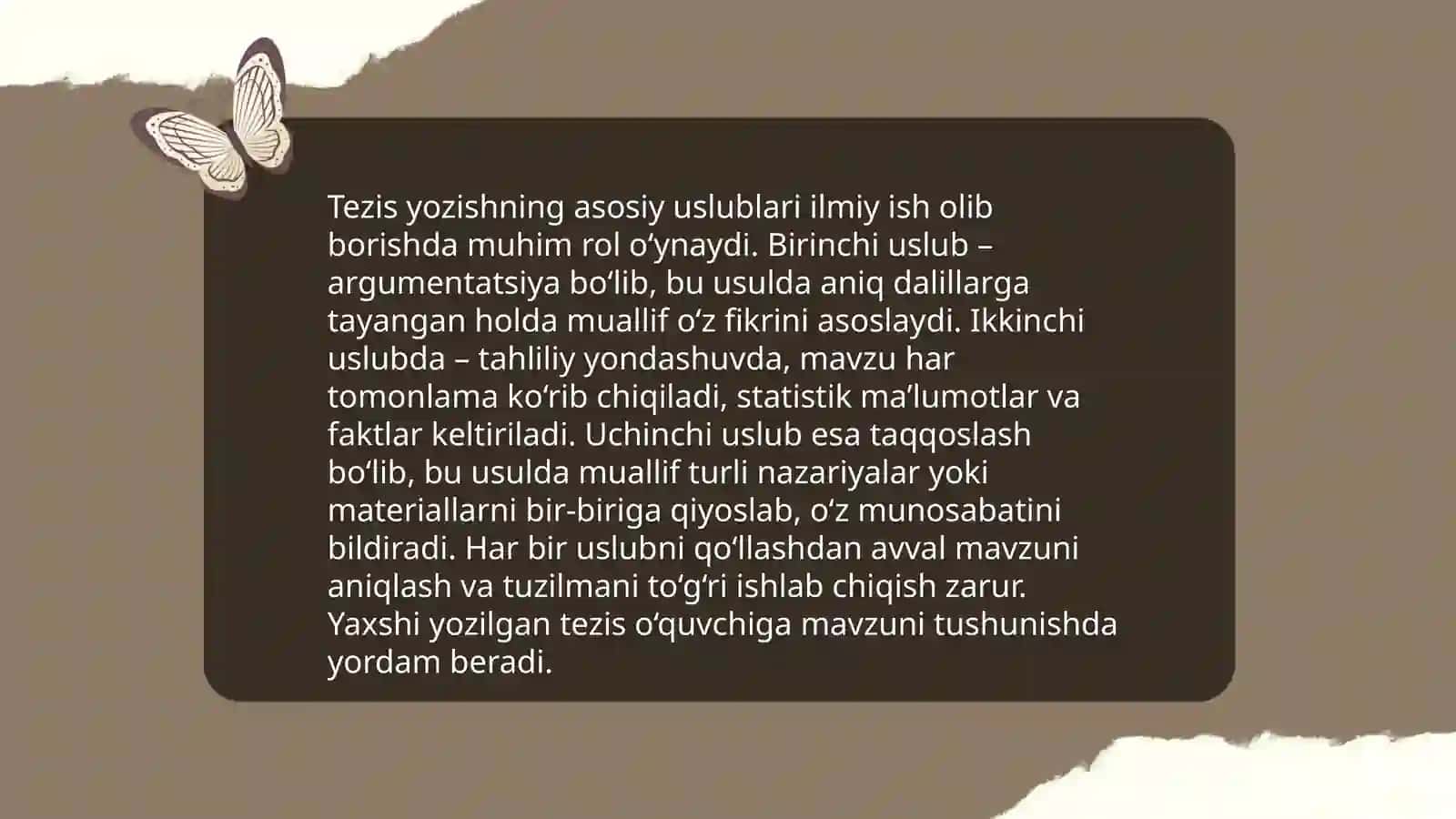 Maqola,tezis yozish tartiblari va qoidalari 4