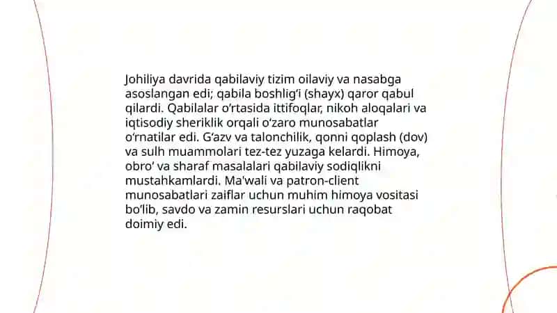 Johiliya davri 4