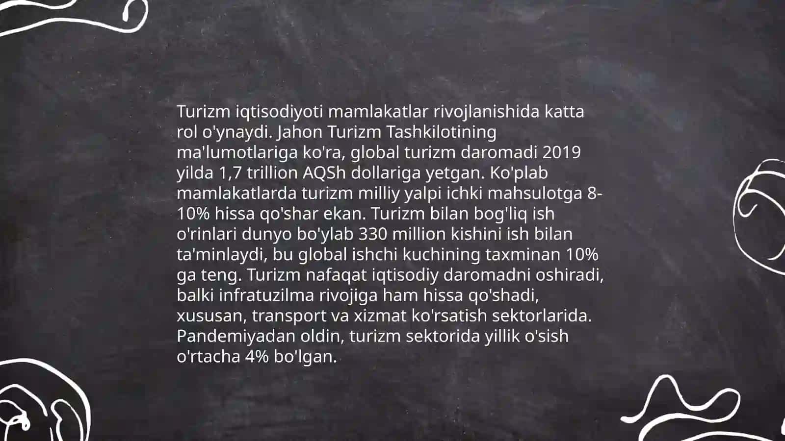 Turizm sohasining asosiy konseptlari 4