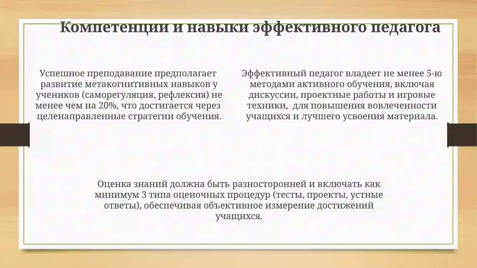 Роль педагогических способностей в работе учителя 4