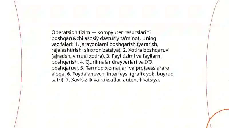 Axborot texnologiyalarining dasturiy vositalari 4