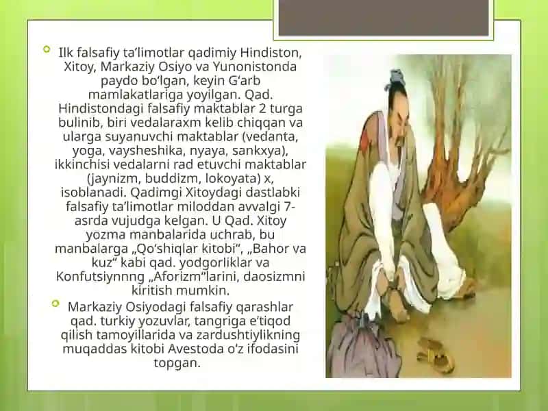 Sharq falsafasining mohiyati va Ijtimoiy taraqqiyotdagi roli 4