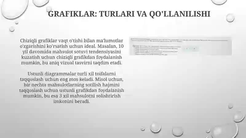 Statistik jadvallar va grafiklar 4