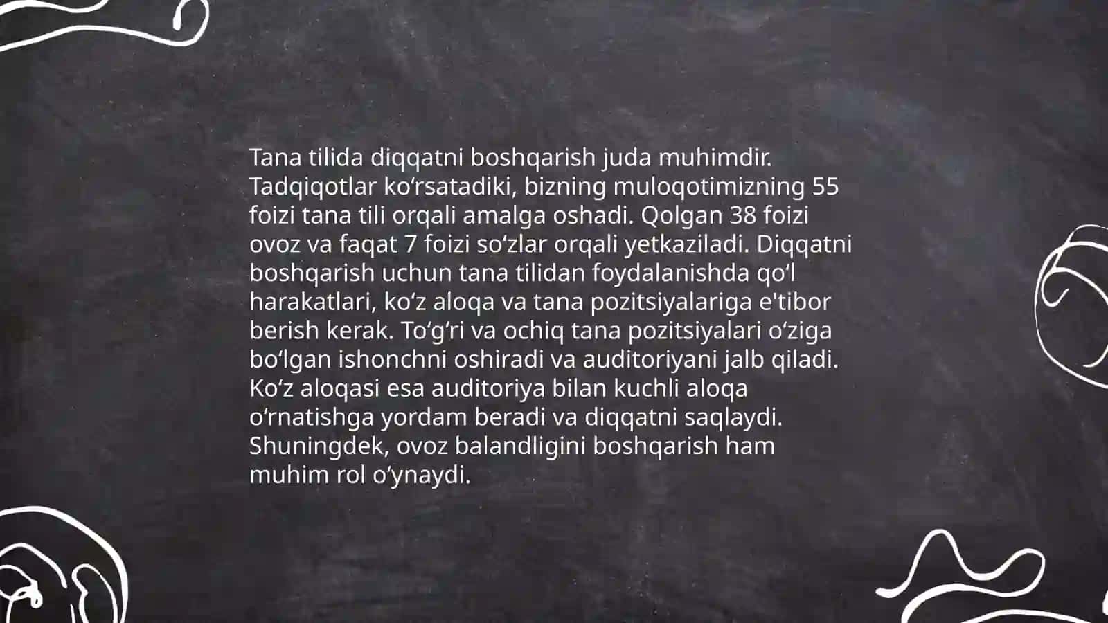 Jismoniy harakatlarda diqqatni jalb qilish va boshqarish 4