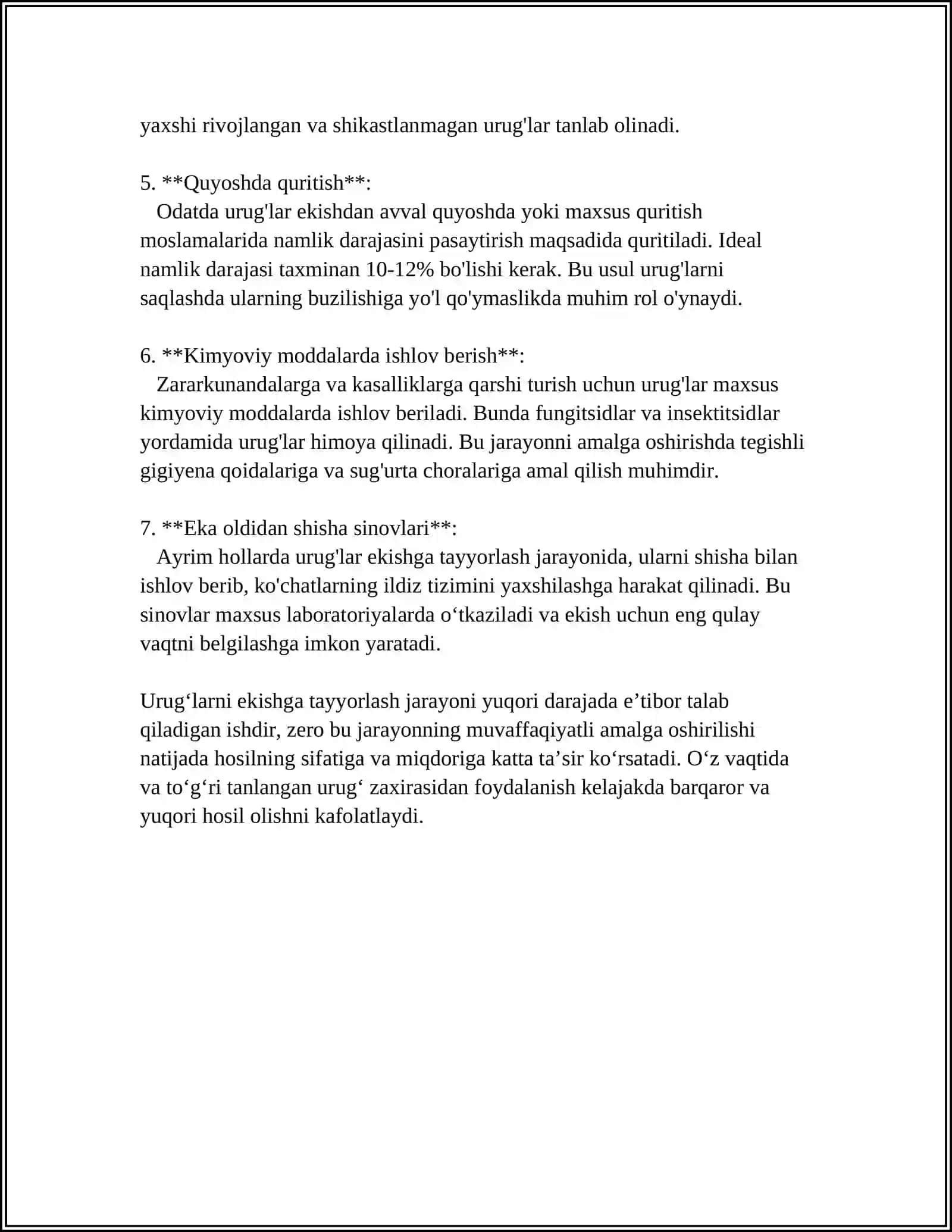 DON VA DUKKAKLI EKINLANI PARVARISH ISHLARI 4