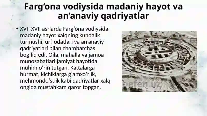 XVI–XVII asrlarda Farg‘ona vodiysida madaniy-ma’naviy hayot va ilmiy muhit 4
