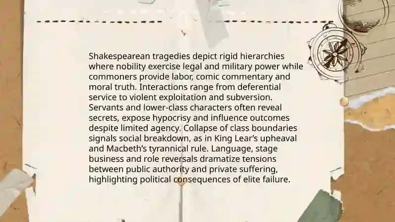 SOCIAL LIFE DESCRIPTION IN THE TRAGEDIES BY SHAKESPEARE ALLABERGENOVA NARGIZA 4