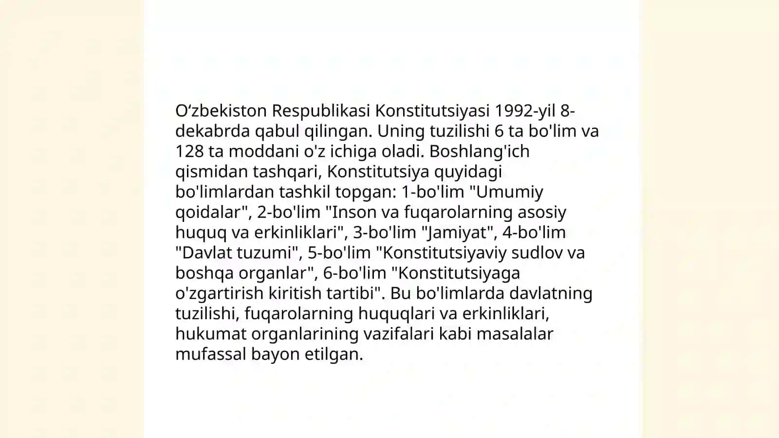 Konstitutsiyaning mazmun va mohiyati 4