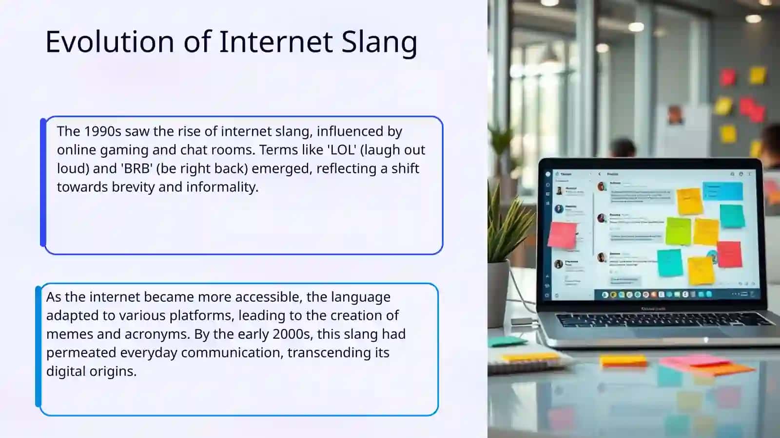 Internet language, abbreviations and acronyms 4