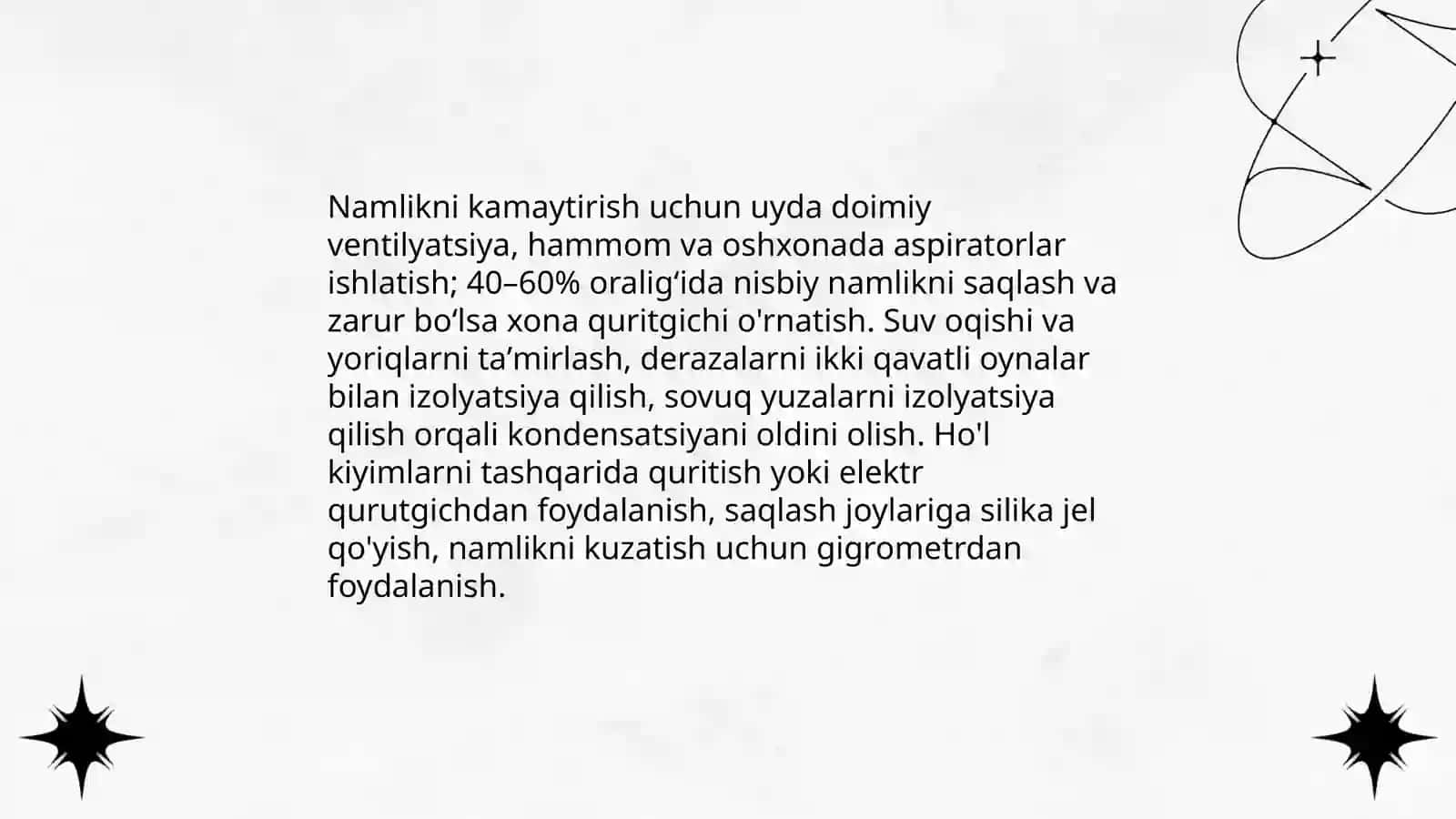 Uyda korroziyani kamaytirish yoʻllari 4
