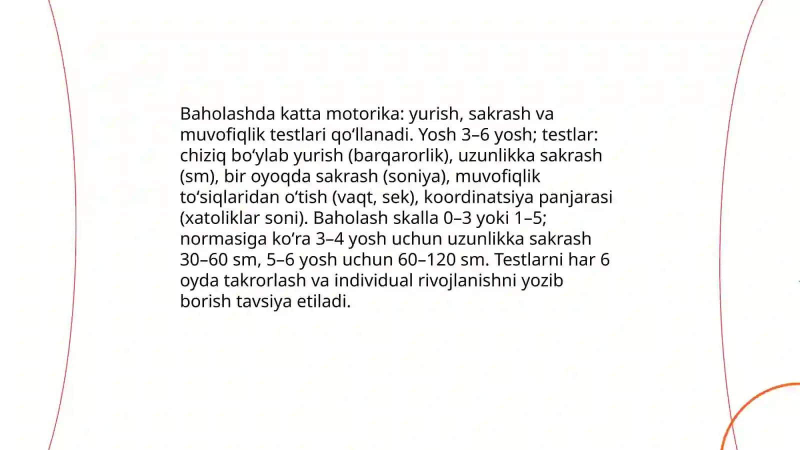 Maktabgacha taʼlimda bolalarning jismoniy rivojlanishini baholash 4