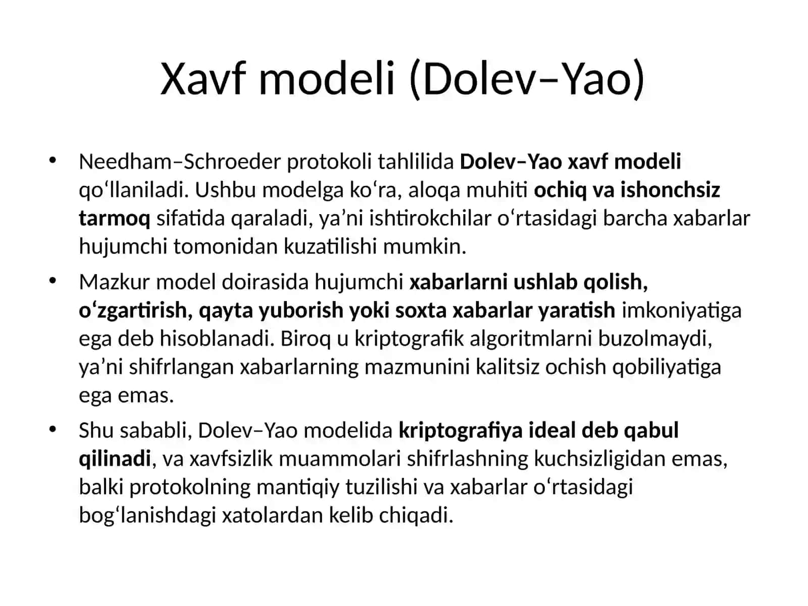 Needham–Schroeder Protokoli 4