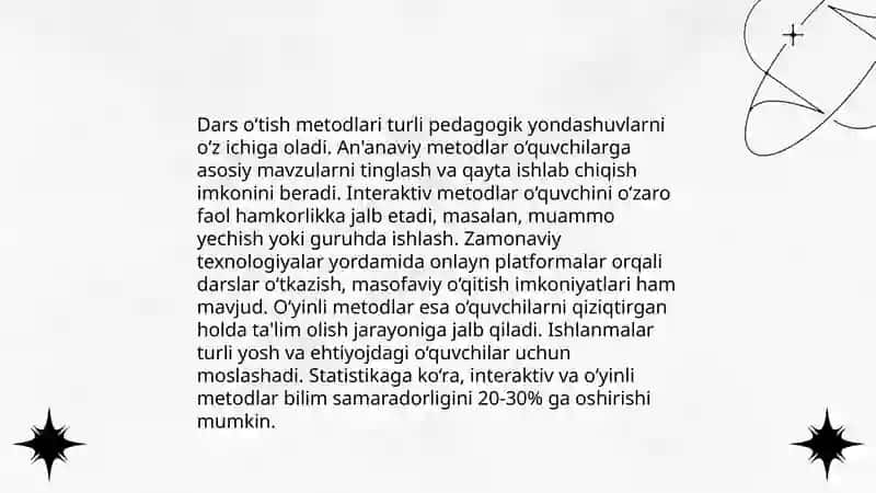 Maktabdagi 6 haftalik amaliyot davri 4