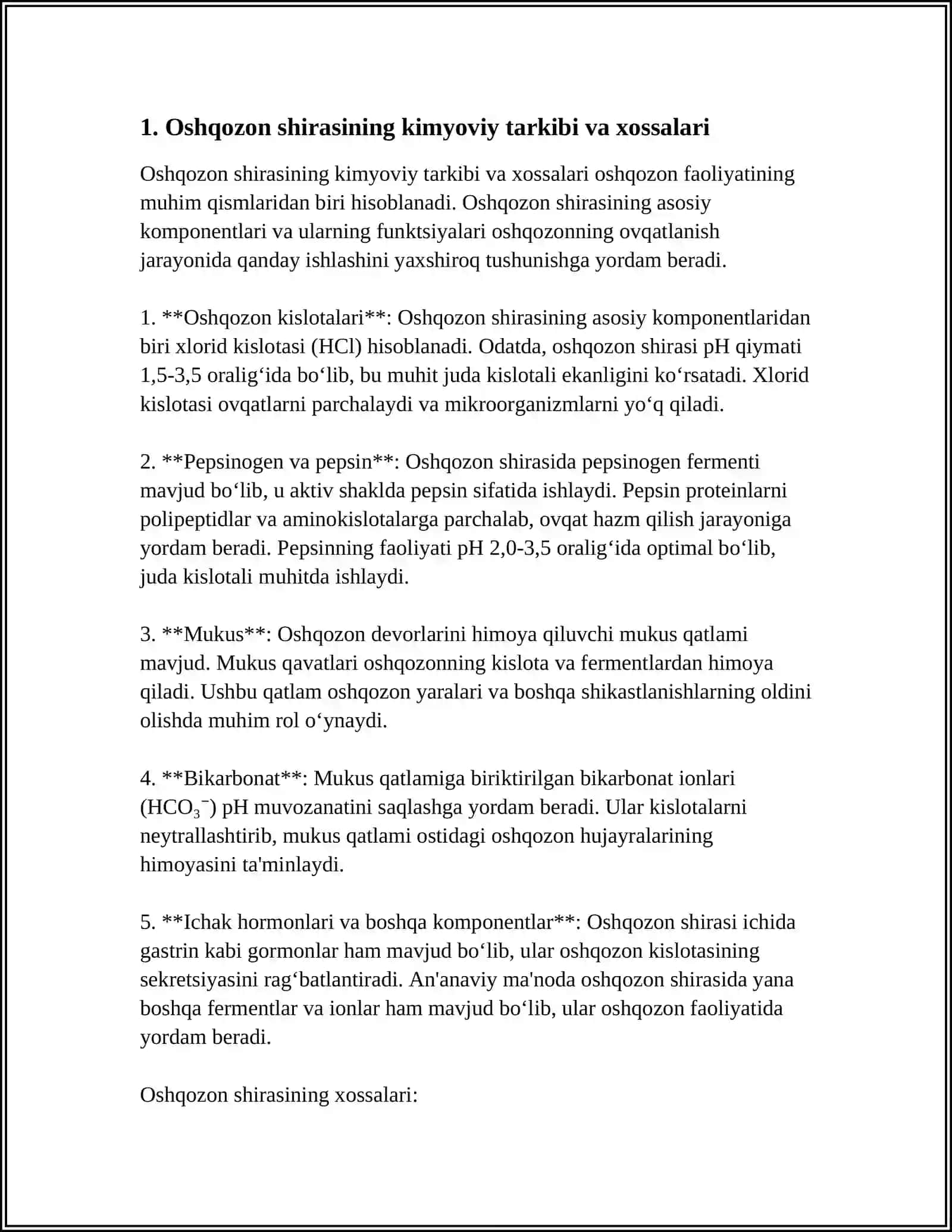 HAZM KANALIDAGI SHIRALARNING TARKIBINI ANIQLASH 4