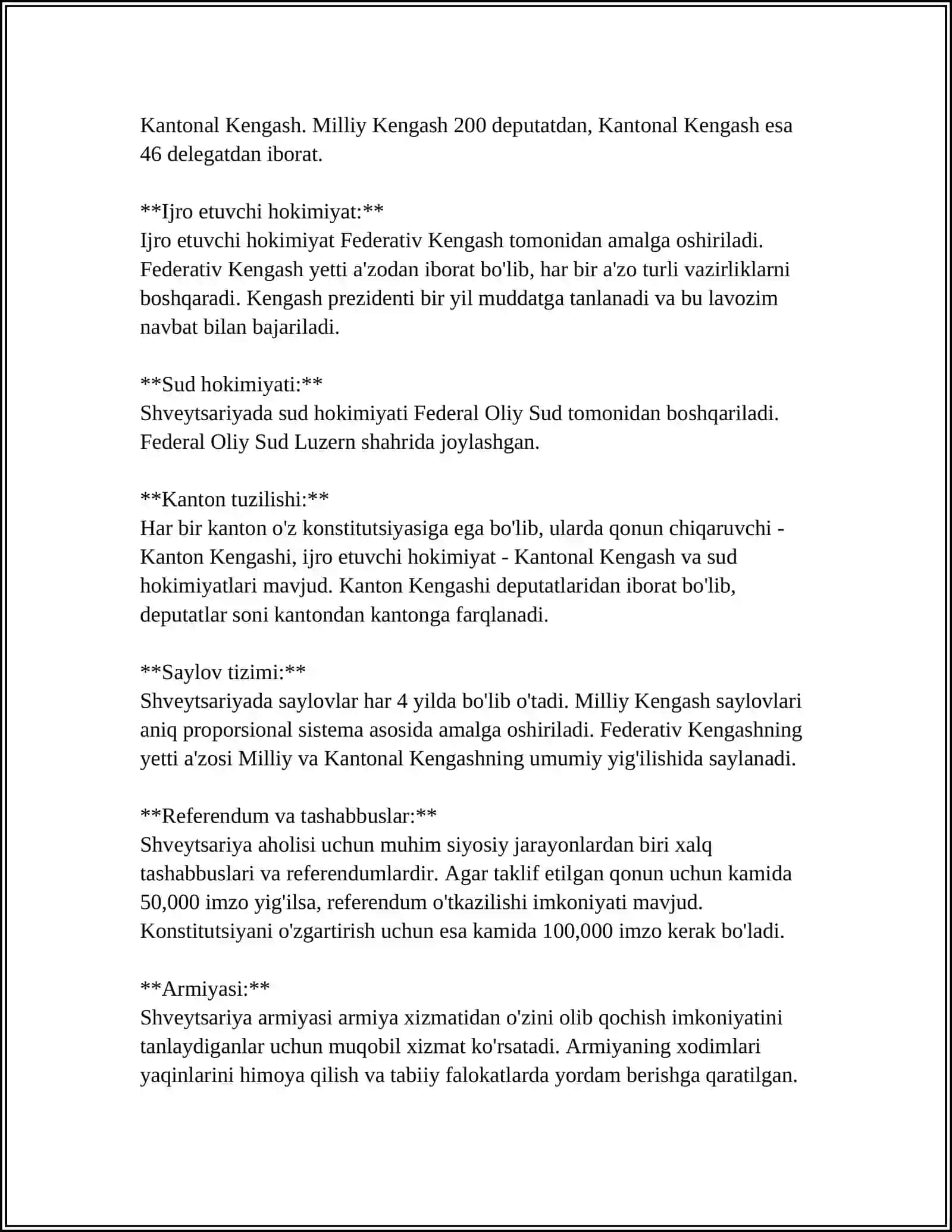 SHVETSARIYA DAVLATI VA DAVLATNING IJTIMOIY SIYOSATI 4