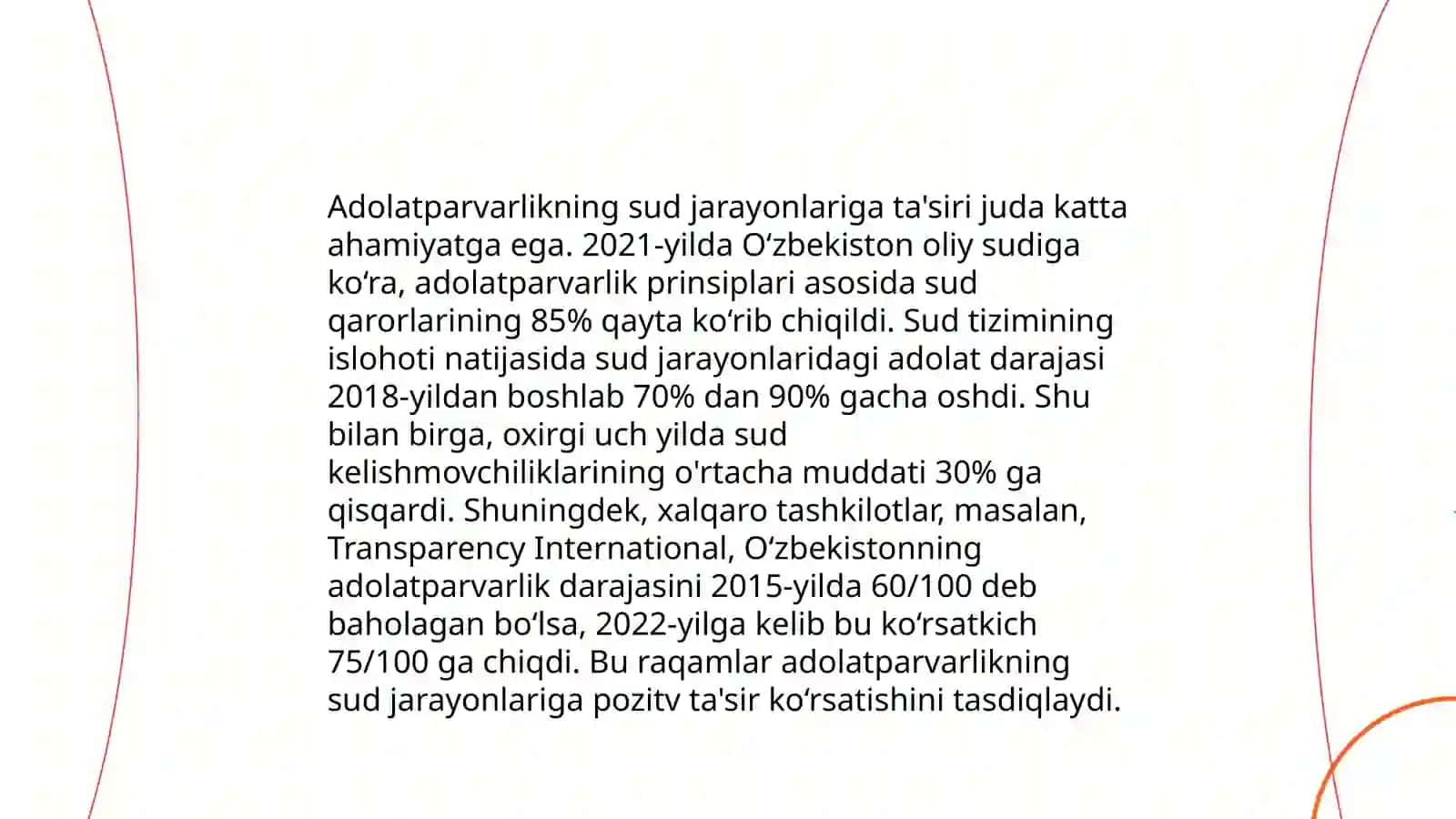Sudyalik kasbida xolislik, adolatparvarlik,halollik prinsiplari 4