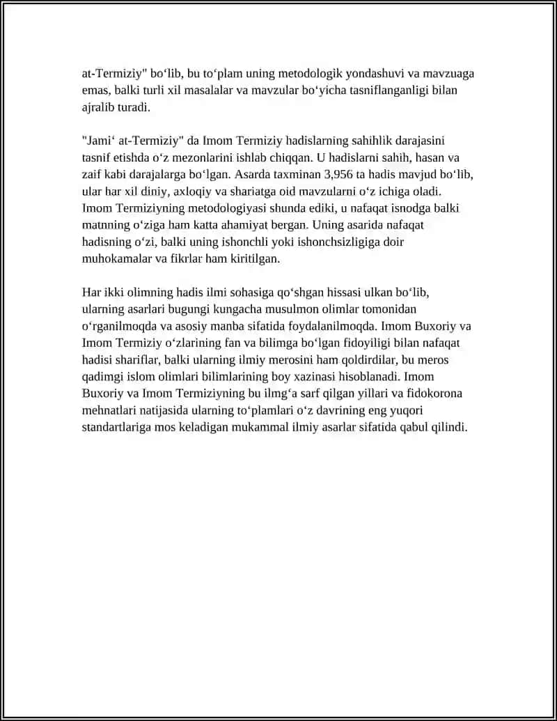 Sahih al-Buxoriy 4