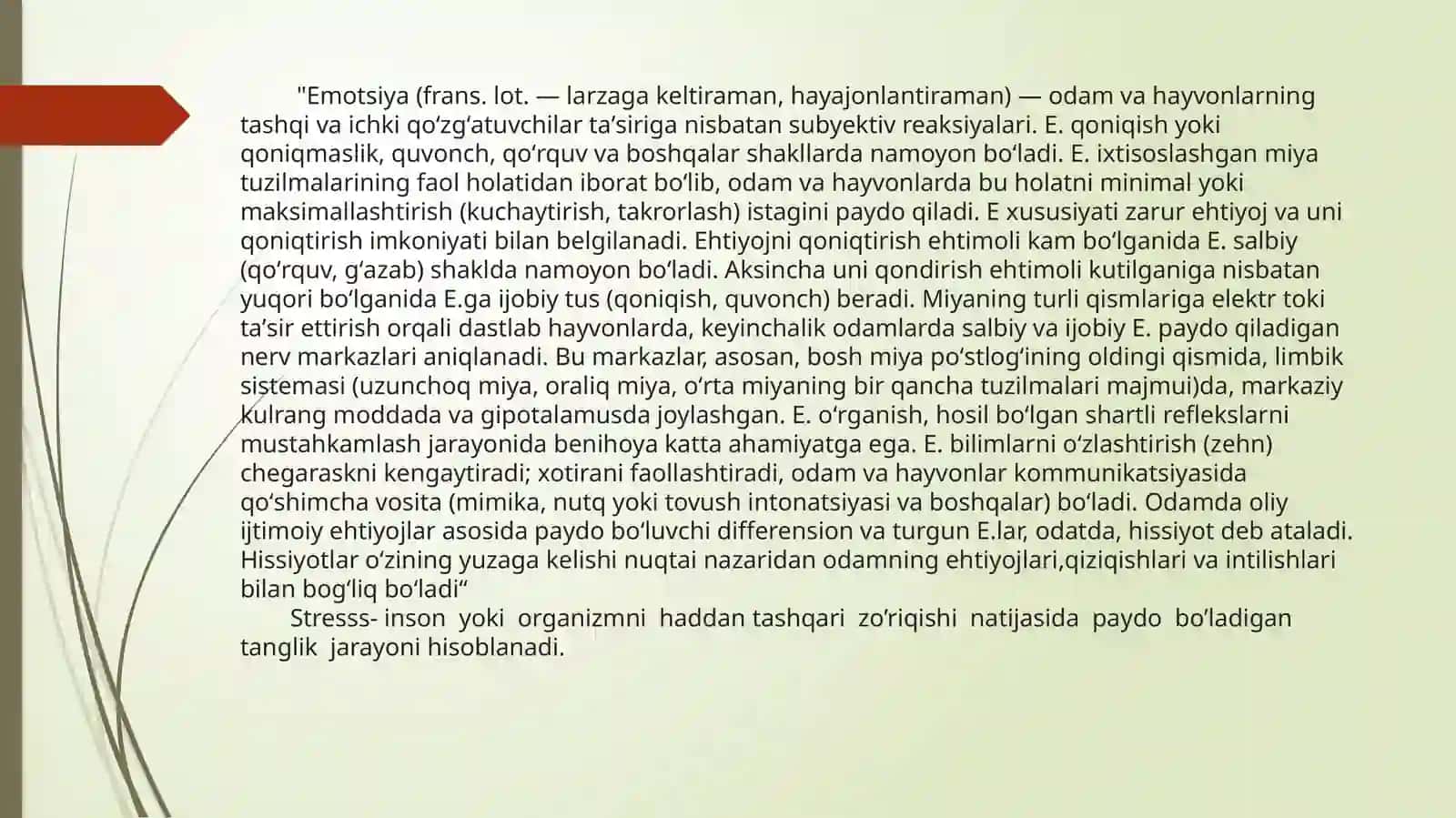 Emotsiya haqida 4